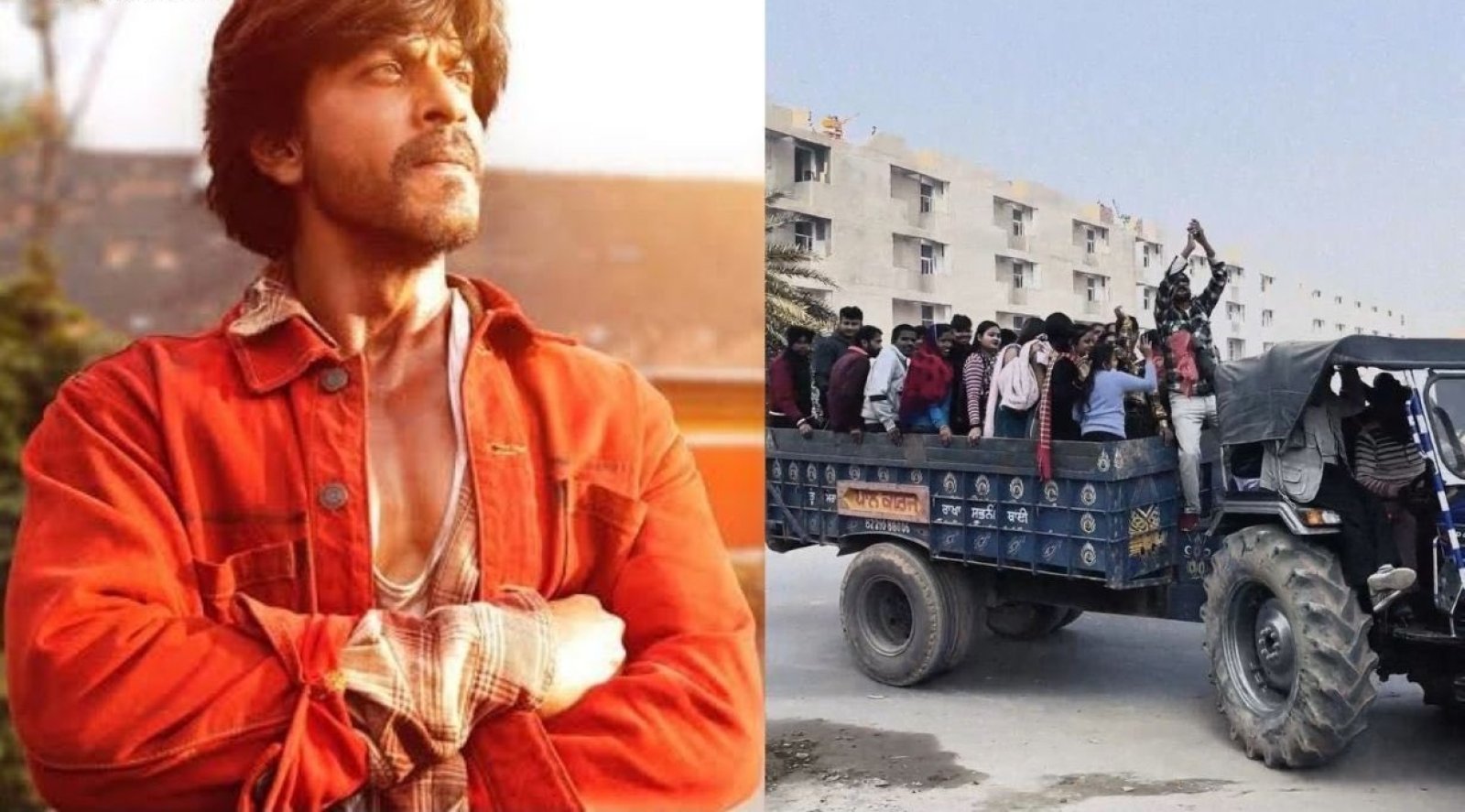 शाहरुख खान स्टारर 'डंकी' के लिए पंजाब के लोगों में नजर आया एक अलग ही क्रेज, ट्रैक्टरों पर सवार हो फिल्म देखने पहुंचे सिनेमाघर, देखें वीडियो