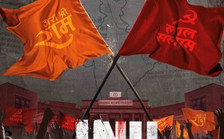 'जय श्री राम' और 'लाल सलाम' के स्लोगन के साथ  जेएनयू का दूसरा टीजर पोस्टर रिलीज
